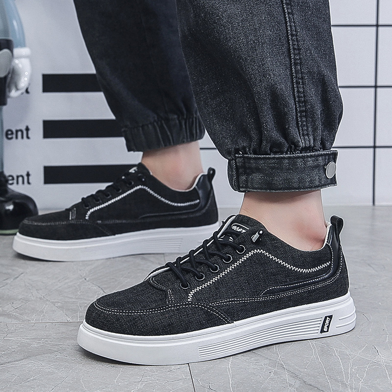Men Shoes Essentials - Tênis Casuais Masculinos em Linho e