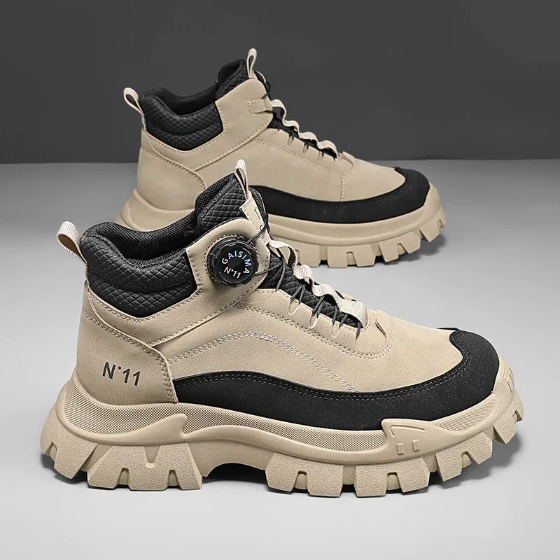 Men'S Shoes For Work - Botas masculinas de luxo de alta