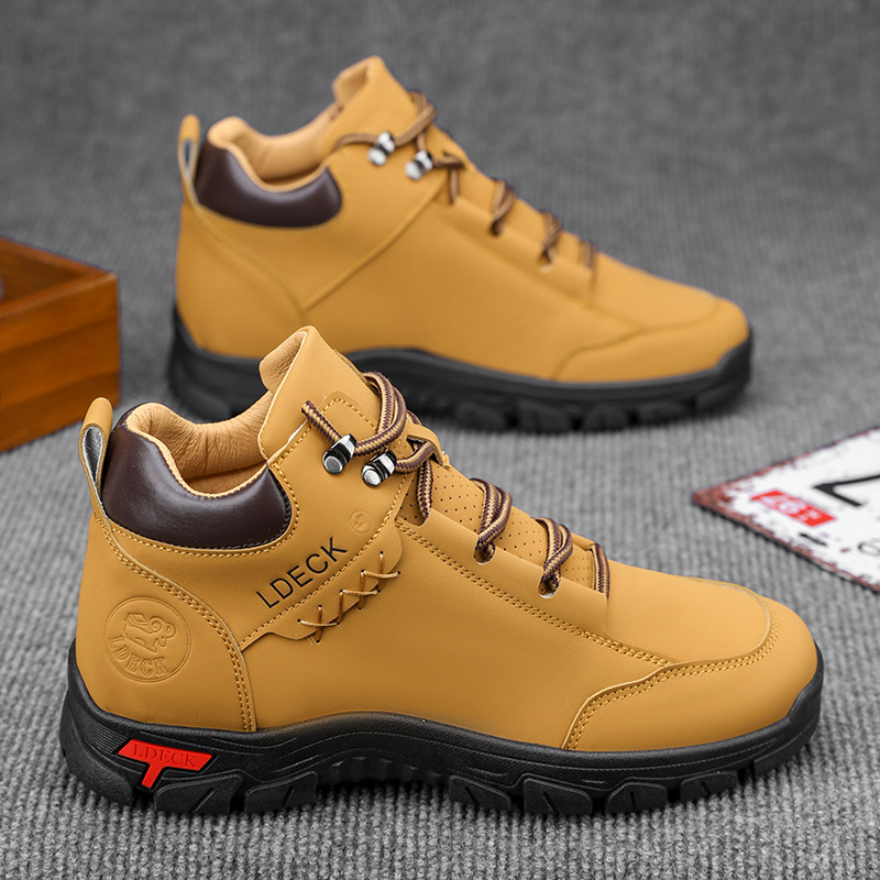 Men'S Shoes For Work - Botas de cano alto vintage masculinas,