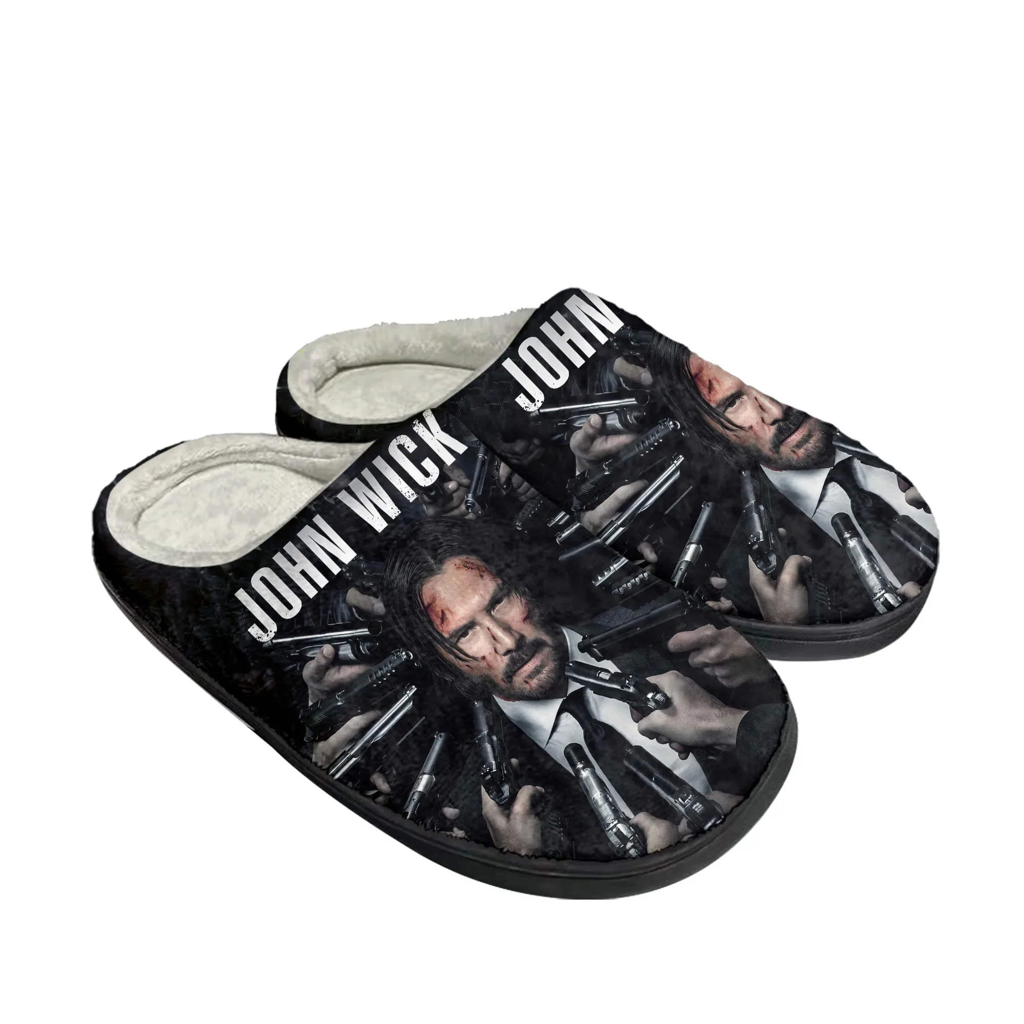 Men Shoes Casual - Pantufas de Algodão John Wick Keanu