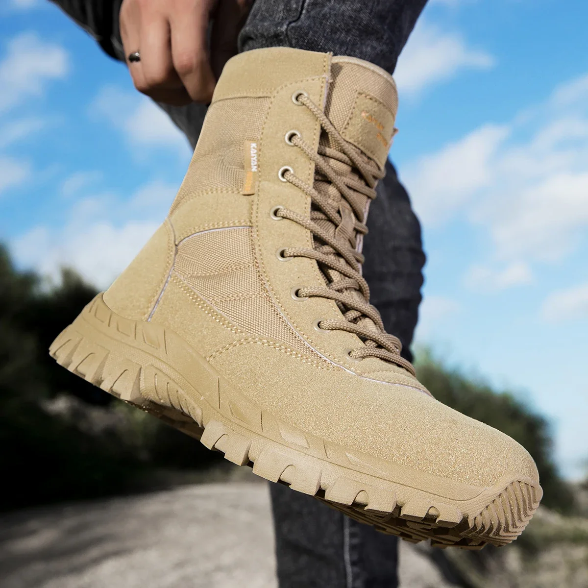 Men'S Shoes For Work - Sapatos de caminhada ao ar livre