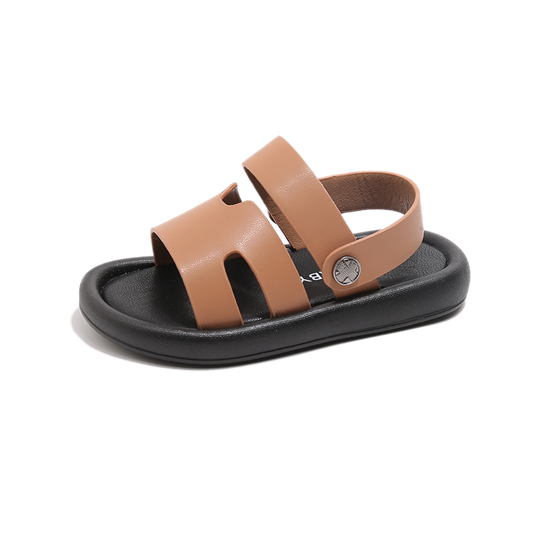Velcro Strap Sandal - Moda primavera criança sandália verão novo