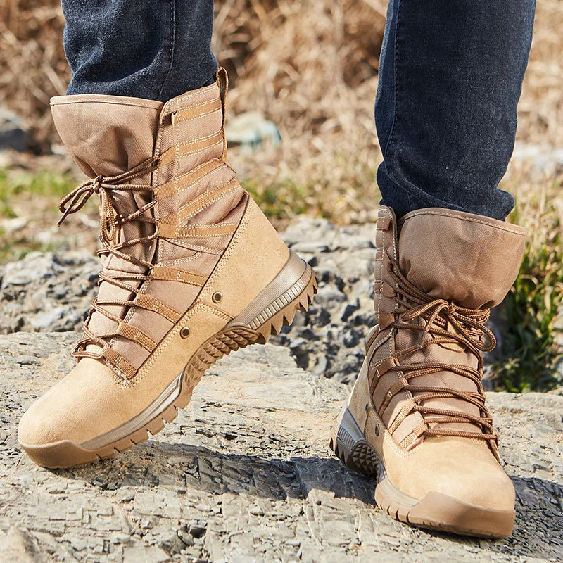 Men Shoes Eu To Us - Quente tático ue 38-46 botas de