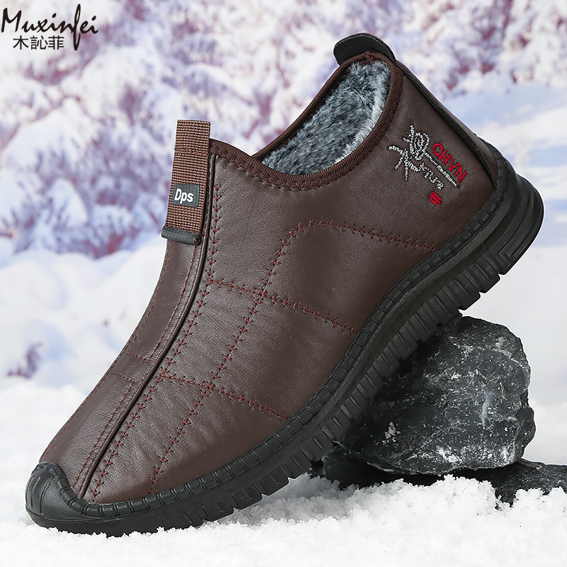 Men'S Shoes Dockers - Sapatos de algodão masculinos de inverno,