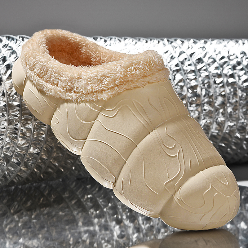 Men'S Shoes Yeezy - Chinelos de algodão de inverno das