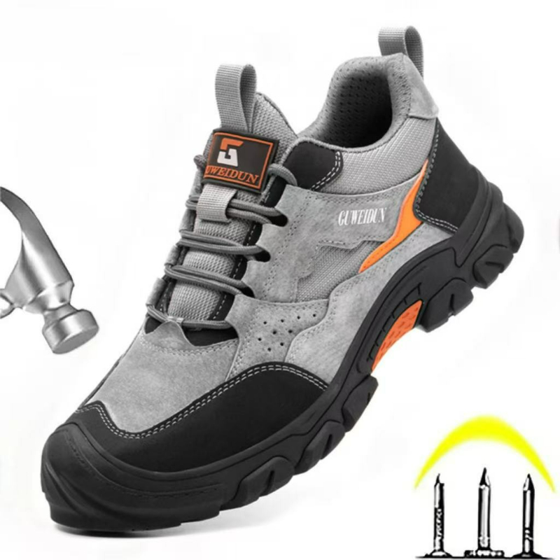 Men'S Shoes For Work - Homens sapatos de segurança trabalho sapatos
