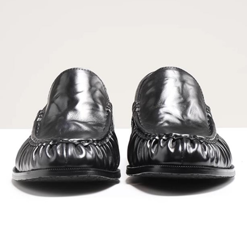 Sapatos Casuais de Couro Mascu - Men'S Shoes Grip avaliação e preço