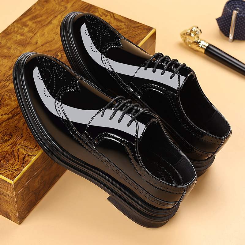 Sapatos masculinos de couro en - Men Shoes Formal avaliação e preço