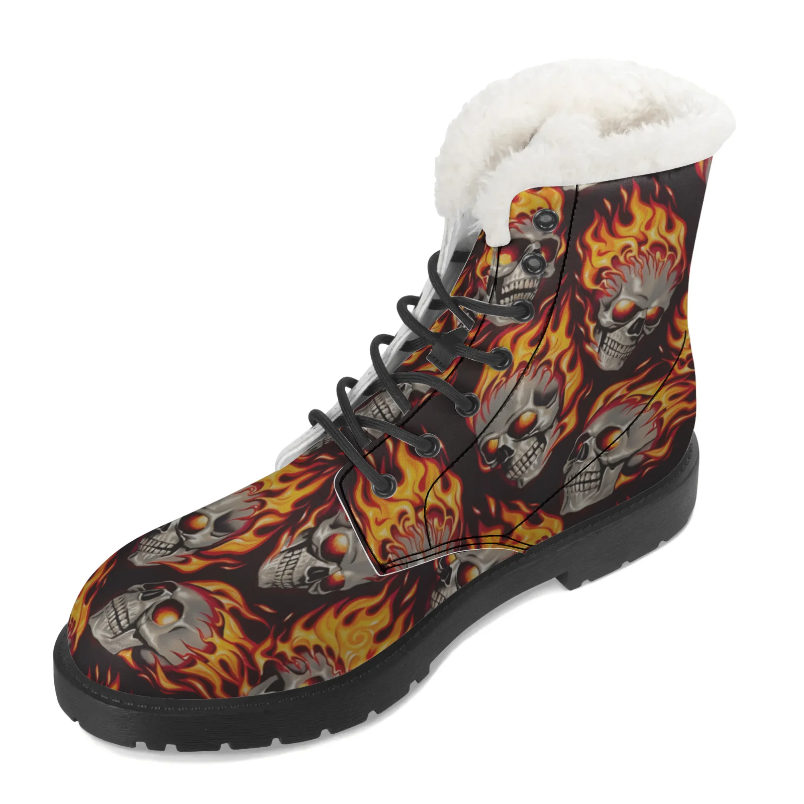 Botas de Neve com Padrões de C - Men Shoes Eu To Us avaliação e preço