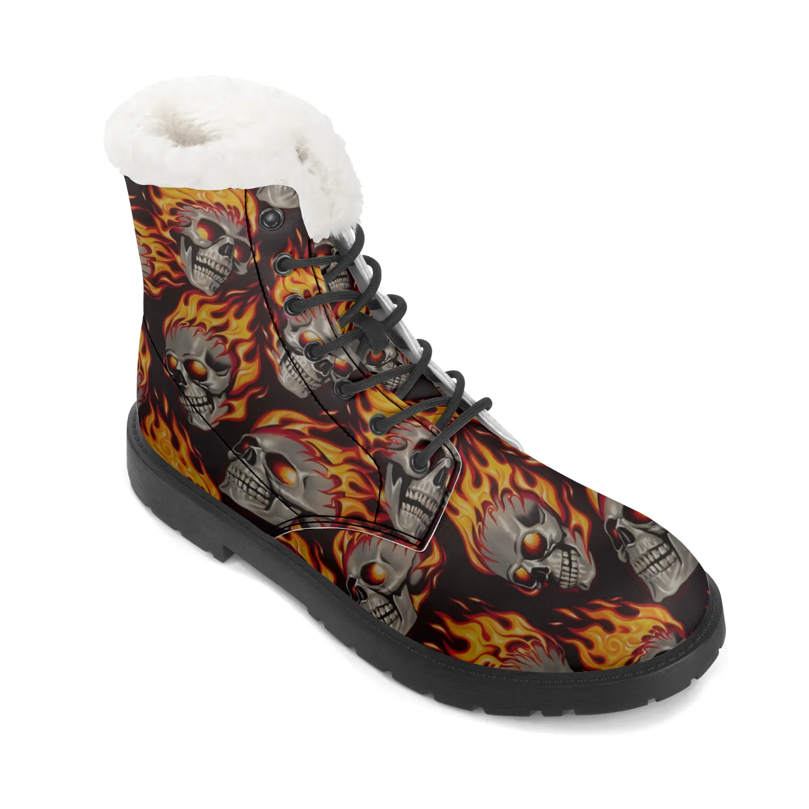 Botas de Neve com Padrões de C - Men Shoes Eu To Us avaliação e preço
