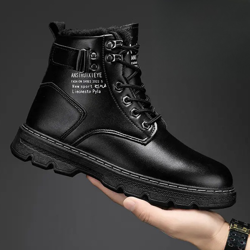 Botas masculinas para motocicl - Men'S Shoes For Work avaliação e preço