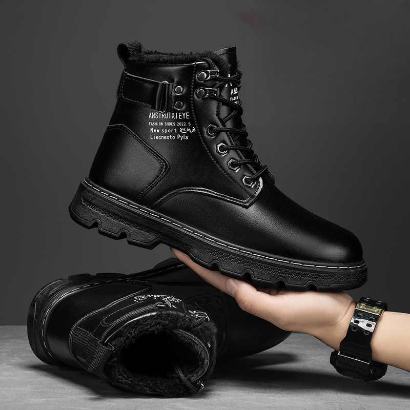 Botas masculinas para motocicl - Men'S Shoes For Work avaliação e preço