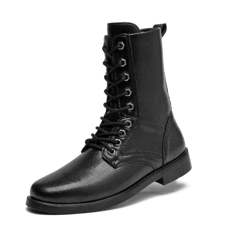 Botas de Couro de Cano Alto pa - Men'S Shoes For Work avaliação e preço