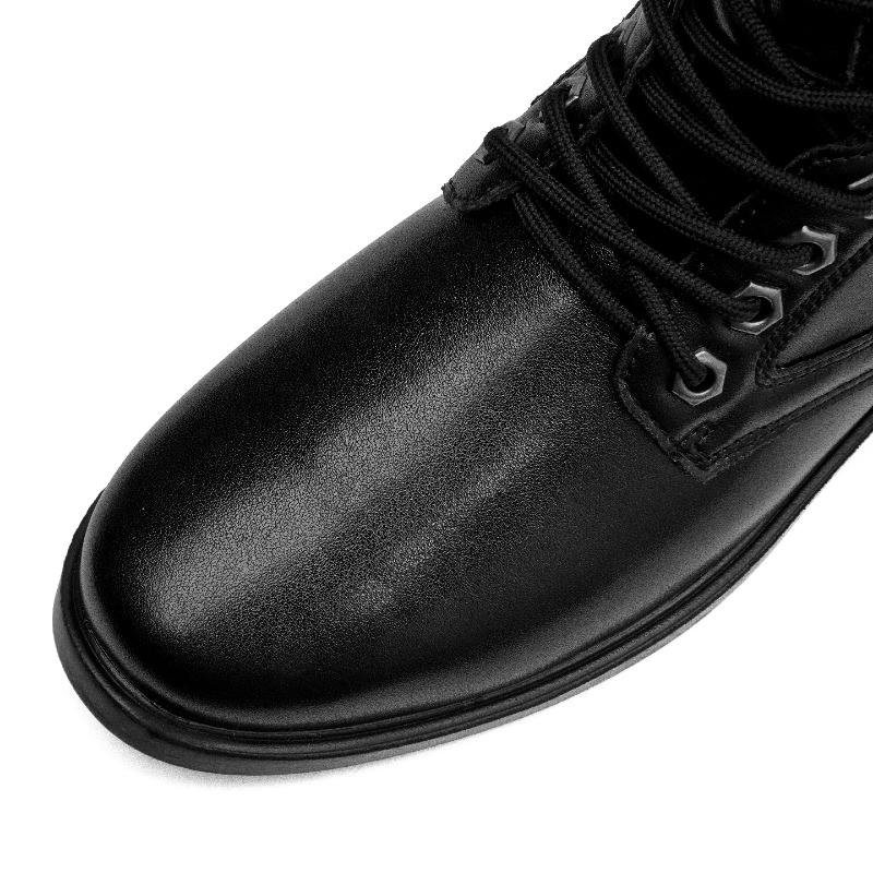 Botas de Couro de Cano Alto pa - Men'S Shoes For Work avaliação e preço