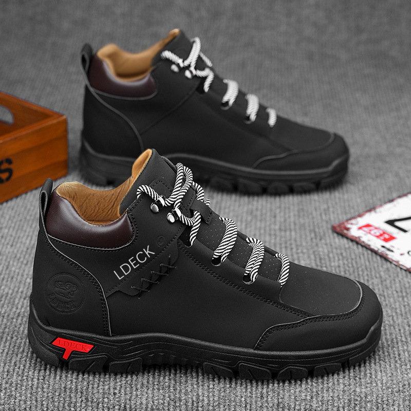 Botas de cano alto vintage mas - Men'S Shoes For Work avaliação e preço