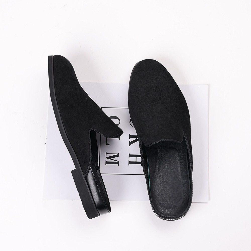 Mules de camurça para homem mo - Men Shoes Formal avaliação e preço