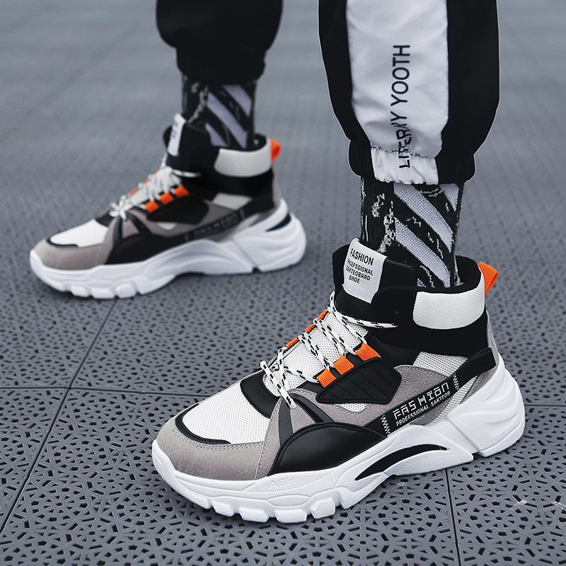 Hightop-Sapatilhas Esportivas  - Men Shoes Eu To Us avaliação e preço