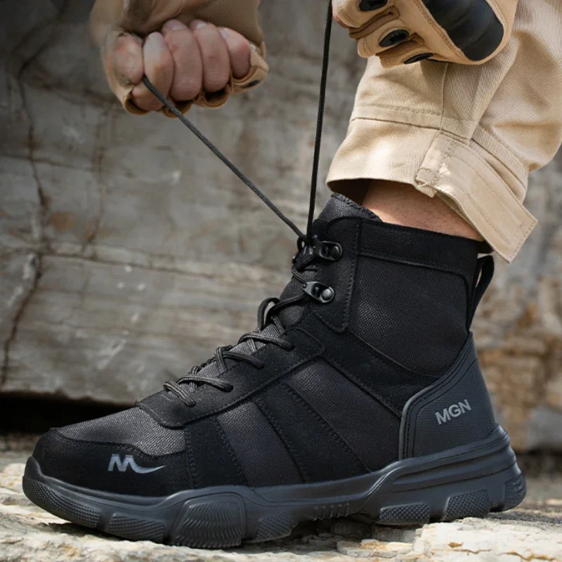 Botas de trabalho indestrutíve - Men'S Shoes For Work avaliação e preço