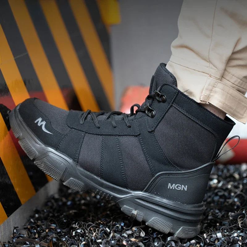 Botas de trabalho indestrutíve - Men'S Shoes For Work avaliação e preço