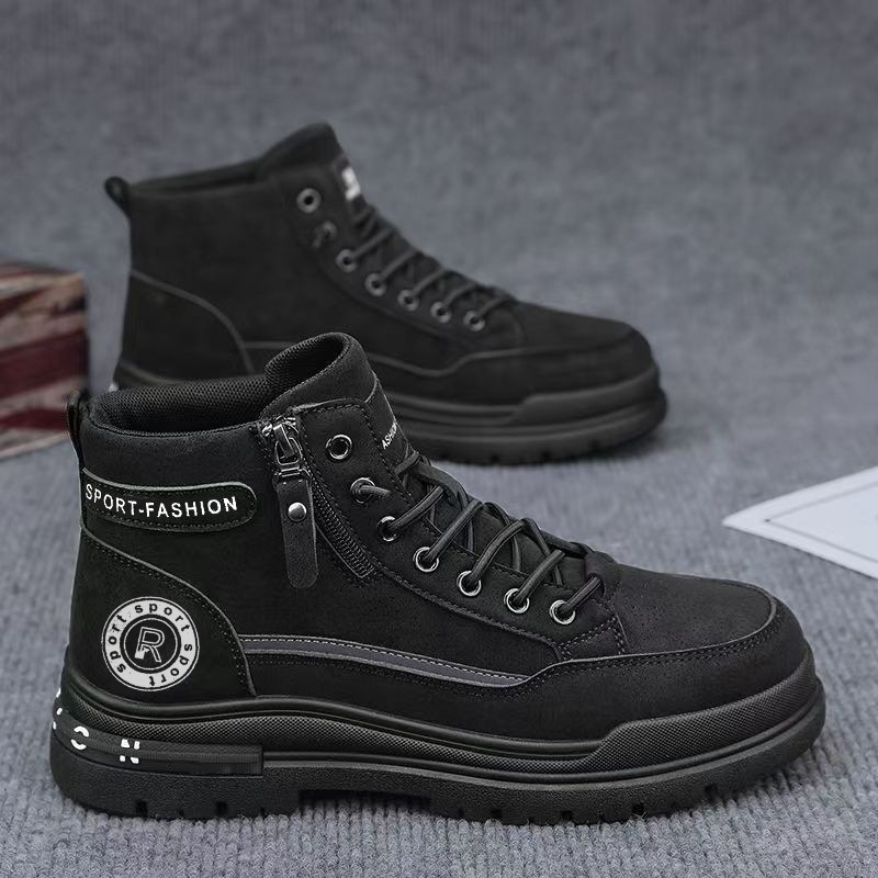 Homens retro botas de trabalho - Men'S Shoes For Work avaliação e preço