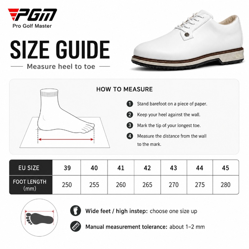 PGM Sapatos masculinos de cour - Men Shoes Eu To Us avaliação e preço