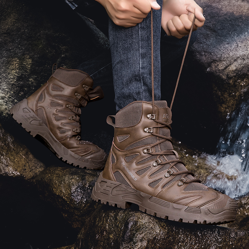 Botas táticas de caminhada ao  - Men'S Shoes For Work avaliação e preço