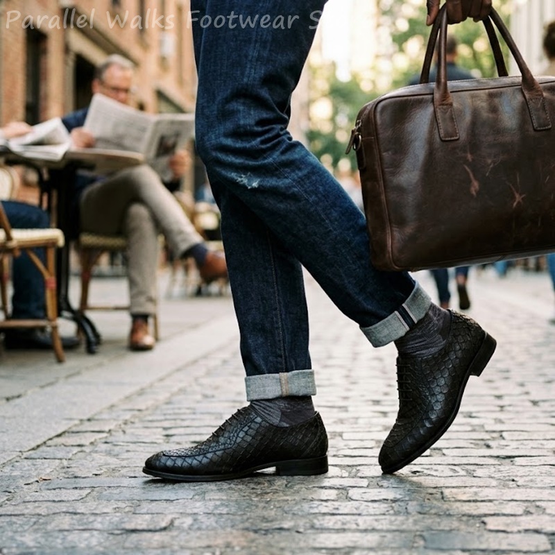 Sapatos Oxford Masculinos de C - Men Shoes Formal avaliação e preço