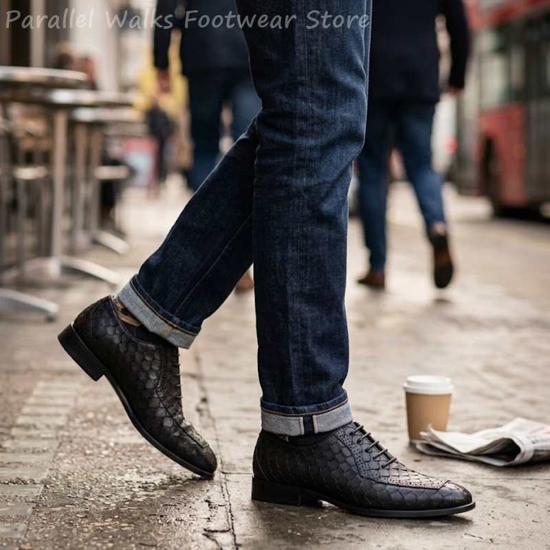 Sapatos Oxford Masculinos de C - Men Shoes Formal avaliação e preço