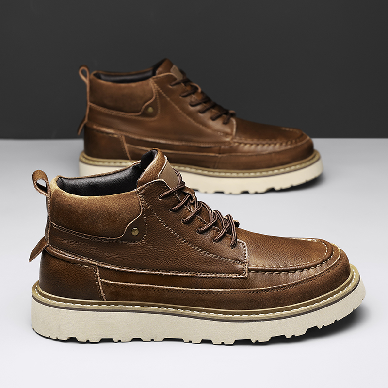 Botas de Trabalho Masculinas M - Men'S Shoes For Work avaliação e preço