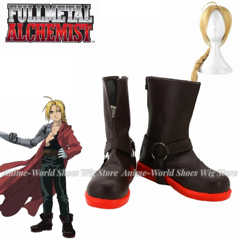 Fullmetal Alchemist Edward Elr - Men Shoes Eu To Us avaliação e preço